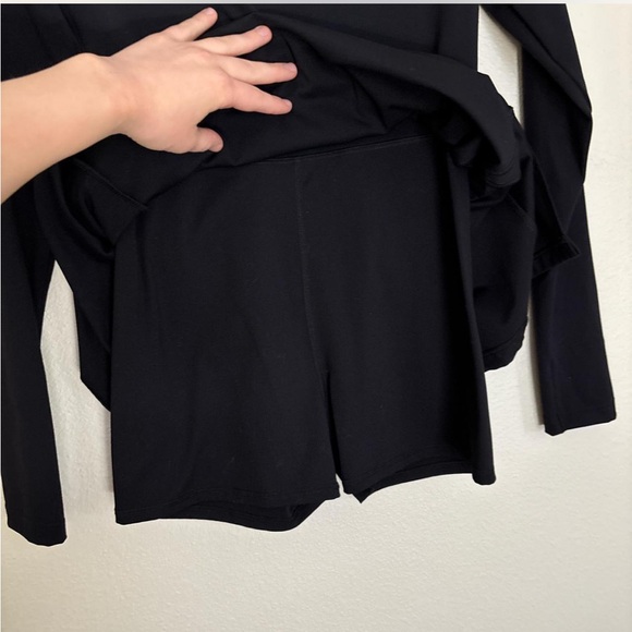 SET Active Elegant Black Long Sleeve Dress - Picture 3 of 6